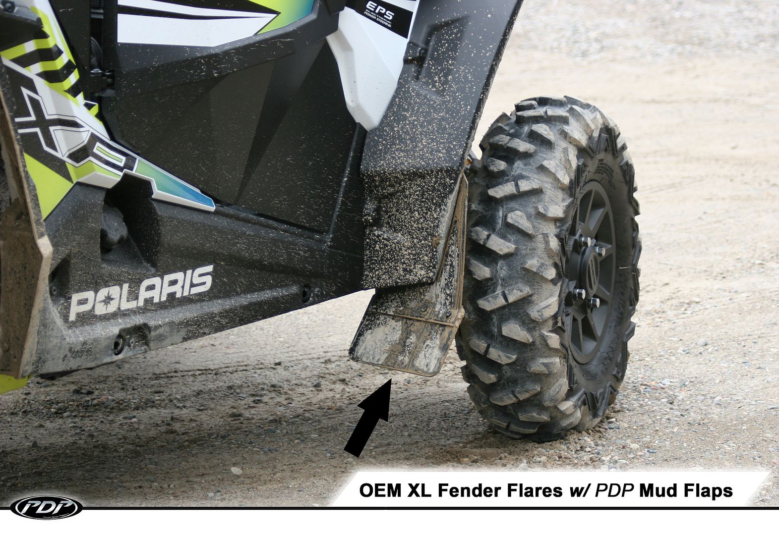 Polaris RZR XP 1000 Mud Flaps